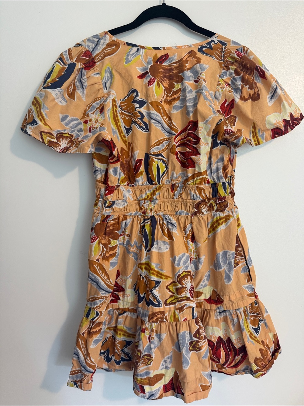 Anthropologie Somerset Floral Tiered Mini Dress - Picture 6 of 6